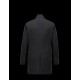 Moncler LESPARRE Detachable Lapel Collar Sort Vinter Jakker Techno Fabric Herre 41456696TU