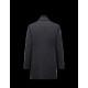 Moncler LESPARRE Detachable Lapel Collar Dark Blå Vinter Jakker Polyamide Herre 41456696GV