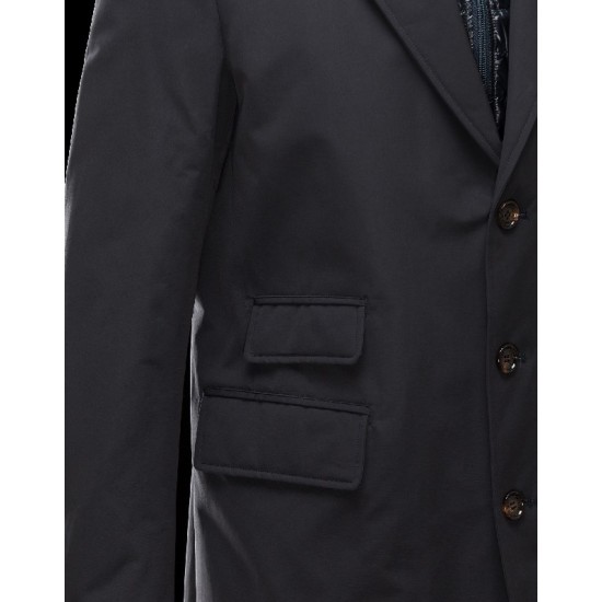 Moncler LESPARRE Detachable Lapel Collar Dark Blå Vinter Jakker Polyamide Herre 41456696GV