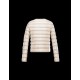 Moncler LISSY Ultralight Round Collar Beige Dunjakke Polyamide Dame 41338938JV