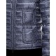 Moncler LISSY Ultralight Round Collar Blå Dunjakke Techno Fabric/Polyamide Dame 41338938FJ