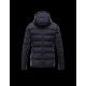 Moncler LOIRAC Detachable Hood Turtleneck Blå Dunjakke Elastane/Nylon Herre 41378031UE