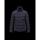 Moncler LOIRAC Detachable Hood Turtleneck Blå Dunjakke Elastane/Nylon Herre 41378031UE