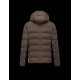 Moncler LOIRAC Double-Breasted Turtleneck Dark Grøn Dunjakke Elastane/Nylon Herre 41378031RR