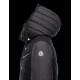 Moncler LUCIEN Turtleneck Sort Dunjakke Wool Flannel Herre 41464457QI