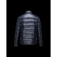 Moncler MATTHEW Classic Neckline Dark Blå Dunjakke Nylon/Polyamide Herre 41456707PM