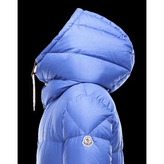 Moncler MONTCLAR Ultralight Fixed Hood Lilla Dunjakke Cotton Herre 41456716CV