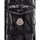 Moncler Maya Detachable Hood Sort Dunjakke Nylon/Polyamid Herre 41236584HD