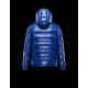 Moncler Maya Detachable Hood Slate Blå Dunjakke Nylon/Polyamid Herre 41236584WA