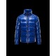 Moncler Maya Detachable Hood Slate Blå Dunjakke Nylon/Polyamid Herre 41236584WA