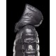 Moncler Moka Detachable Hood Steel Sølv Vinter Jakker Lacquered Nylon Dame 41224531UV