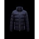 Moncler Montgenevre Detachable Hood Blå Dunjakke Flannel Wool Herre 41249881MK