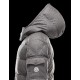 Moncler Montgenevre Detachable Hood Sølv Dunjakke Flannel Wool Herre 41249881TR