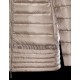 Moncler NARLAY Ultralight Turtleneck Beige Vinter Jakker Nylon Dame 41457282KL