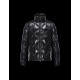 Moncler NEWMAN Detachable Hood Turtleneck Sort Dunjakke Nylon/Polyamid Herre 41456744WB