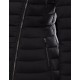 Moncler NOUES Classic Neckline Broadcloth Collar Sort Vinter Jakker Techno Fabric Dame 41457415FM