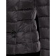 Moncler PALAS Double-Breasted Turtleneck Sort Dunjakke Nylon/Polyamide Dame 41457361FT