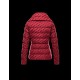 Moncler PALAS Double-Breasted Turtleneck Maroon Dunjakke Techno Fabric/Polyester Dame 41473455FI