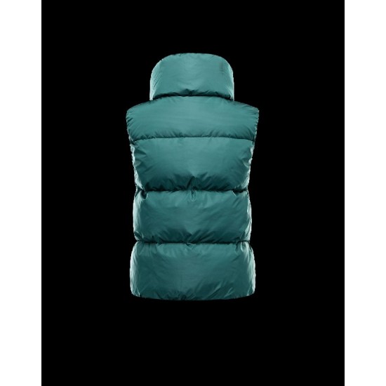 Moncler PETY Grøn Dunjakke Nylon/Pa Dame 41311196GX