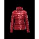 Moncler PLANE Double-Breasted Detachable Turtleneck Maroon Dunjakke Nylon/Polyamid Dame 41382558TD