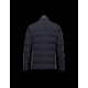 Moncler ROUILLAC Detachable Lapel Collar Blå Vinterfrakke Polyamid/Elastane Herre 41377883PD