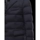 Moncler ROUILLAC Detachable Lapel Collar Blå Vinterfrakke Polyamid/Elastane Herre 41377883PD