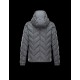 Moncler ROYALE Detachable Hood Turtleneck Sølv Dunjakke Wool Flannel Herre 41466443TA