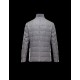 Moncler Rodin Sølv Dunjakke Flannel Wool Herre 41224663CL