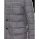 Moncler Rodin Sølv Dunjakke Flannel Wool Herre 41224663CL