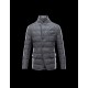 Moncler Rodin Steel Sølv Dunjakke Flannel Wool Herre 41224663RR