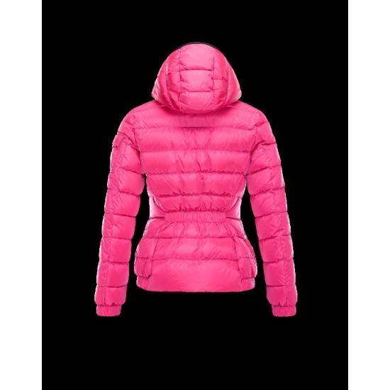 Moncler SABY Detachable Turtleneck Fuchsia Dunjakke Nylon/Polyamide Dame 41457124TH