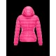 Moncler SABY Detachable Turtleneck Fuchsia Dunjakke Nylon/Polyamide Dame 41457124TH