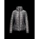 Moncler SABY Turtleneck Sølv Dunjakke Polyester/Polyamide Dame 41464954VA