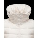 Moncler SANGLIER Inner Hood Turtleneck Beige Dunjakke Nylon Dame 41381027MA