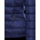 Moncler SANGLIER Inner Hood Turtleneck Blå Dunjakke Nylon Dame 41381027EL