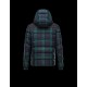 Moncler STEPHAN Detachable Hood Turtleneck Dark Grøn Dunjakke Virgin Wool Herre 41467439OK