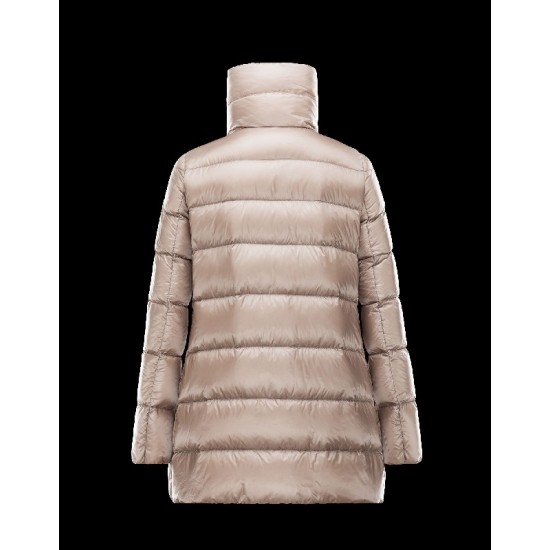 Moncler TORCY Turtleneck Beige Vinter Jakker Polyamide Dame 41456973XN