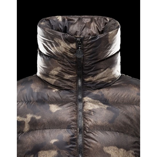 Moncler TORCY Turtleneck Military Grøn Vinter Jakker Techno Fabric Dame 41466447JO