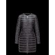 Moncler VERNOIS Ultralight Detachable Round Collar Steel Sølv Dunjakke Nylon/Feather Dame 41466225LF