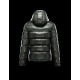 Moncler Zin Ultralight Detachable Hood Grøn Dunjakke Nylon/Polyamid Herre 41236575DP