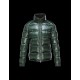 Moncler Zin Ultralight Detachable Hood Grøn Dunjakke Nylon/Polyamid Herre 41236575DP