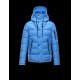 Moncler BASILE Ultralight Turtleneck Azure Dunjakke Cotton Herre 41464460XR