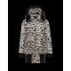 Moncler BASSIAS Detachable Turtleneck Fur Collar Sort Dunjakke Techno Fabric/Polyester Dame 41464939AF