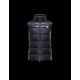 Moncler DUPRES Turtleneck Dark Blå Dunvest Polyester Herre 41377879JW