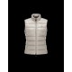 Moncler Ghany Mock Neckline Beige Dunvest Nylon/Polyamid Dame 41236562TX