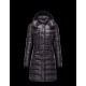 Moncler HERMINE Ultralight Turtleneck Sort Vinter Jakker Nylon Dame 41378010UM