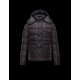 Moncler JASON Detachable Hood Turtleneck Sort Dunjakke Nylon Herre 41467418JC