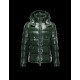 Moncler Maya Detachable Hood Grøn Dunjakke Nylon/Polyamid Herre 41236584QX