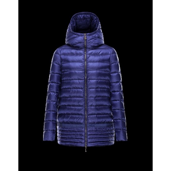 Moncler NARLAY Ultralight Turtleneck Lilla Vinter Jakker Nylon/Polyamide Dame 41457282KR