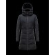 Moncler RENNE Turtleneck Sort Vinter Jakker Polyester Microfibre Dame 41311131VD